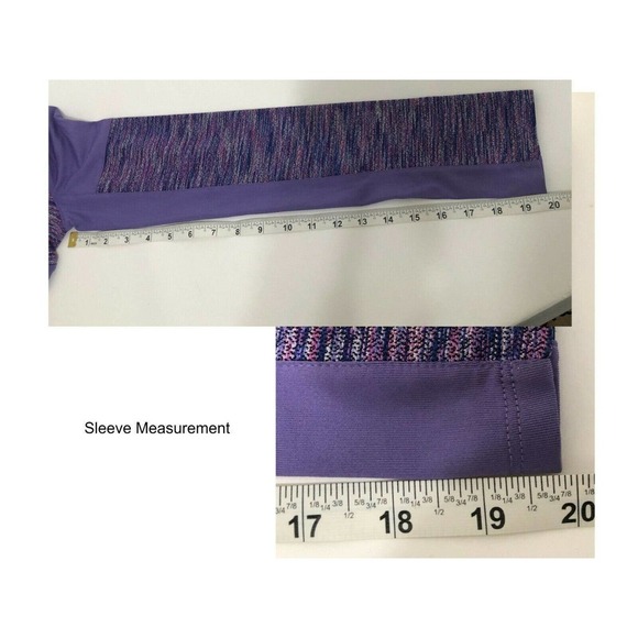 Girls Champion C9 Lavender Purple Track Full Zip Shirt Top XL 14-16 Long Sleeve - Picture 11 of 12